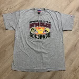 Vintage 90's Boston College Colorado Buffaloes Insight Bowl T-Shirt XL Football